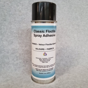53 - Velour Floctite Spray Adhesive 