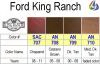 Aniline Leather Color - Ford King Ranch