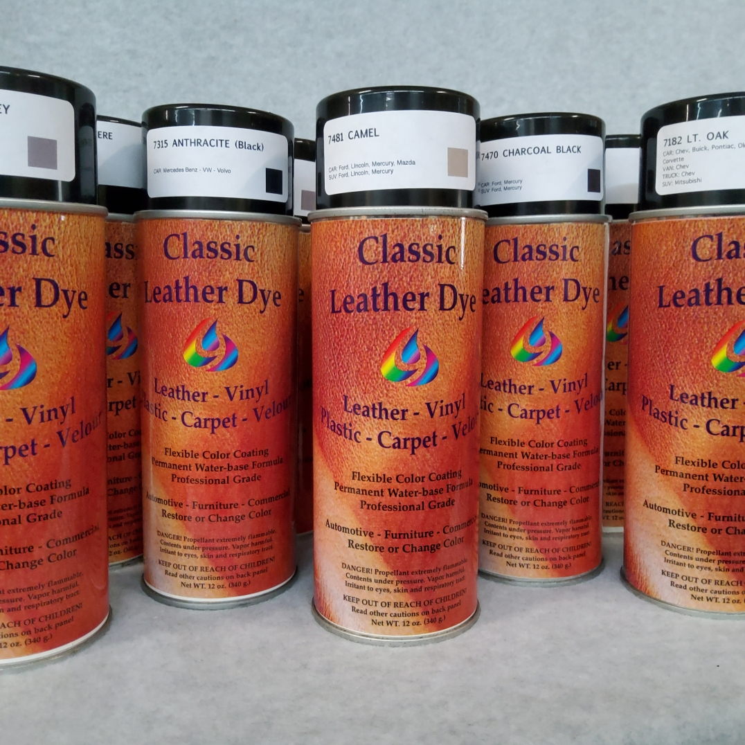 SEM-17403 Ford Camel Classic Coat Leather & Vinyl 12oz. Aerosol