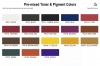 PM - PreMixed Toner Colors