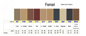 Ferrari Interior Colors
